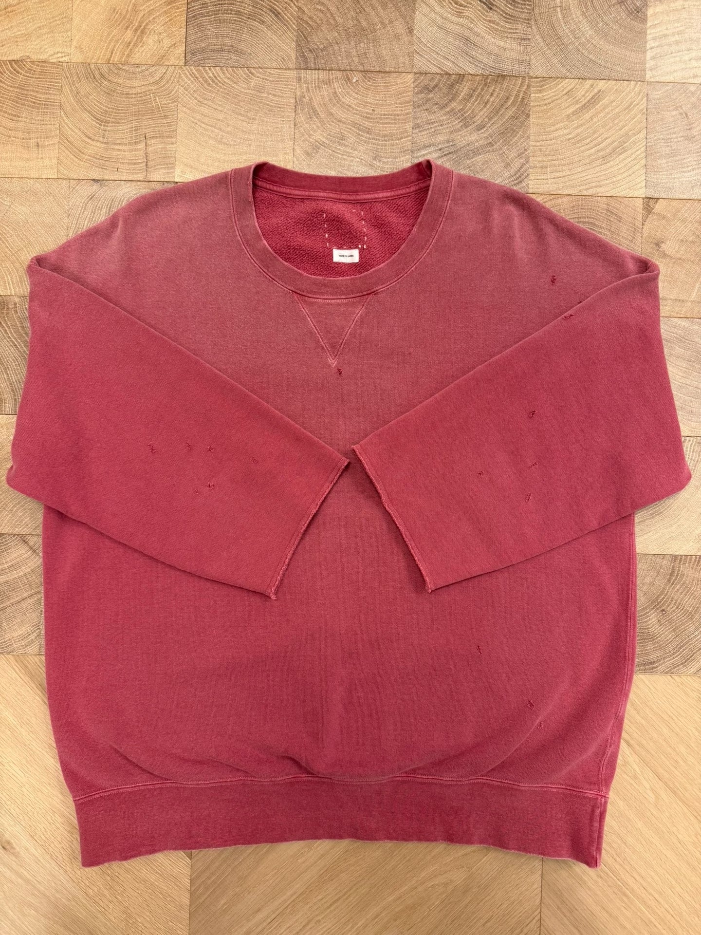 visvim 21AW JUMBO SWEAT CRASH
