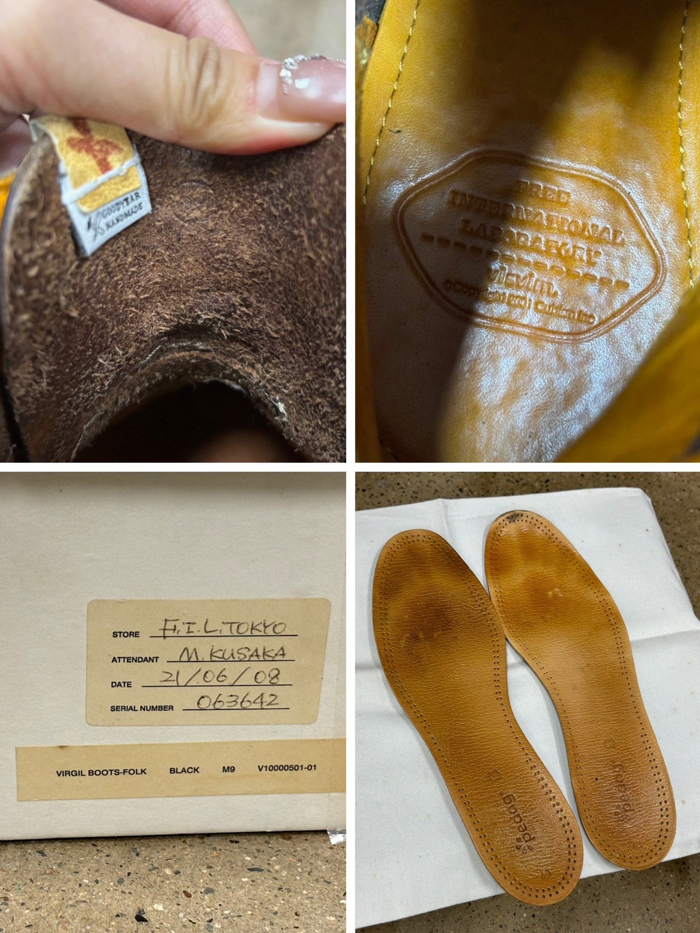 Visvim Virgil Folk Boots