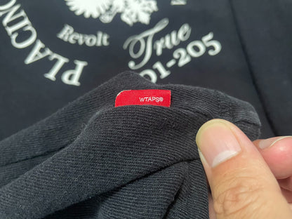 Wtaps 171ATDT-CSM07 Design LS Black Pullover