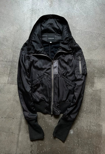 black bono collar jacket for men