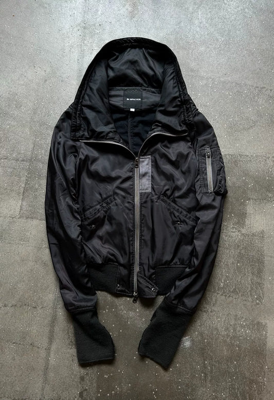 black bono collar jacket for men