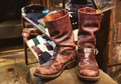 Wesco Boss Double Strap Engineer Boots