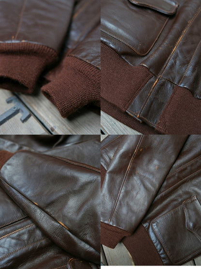Real McCoy Horsehide A2 Flight Jacket