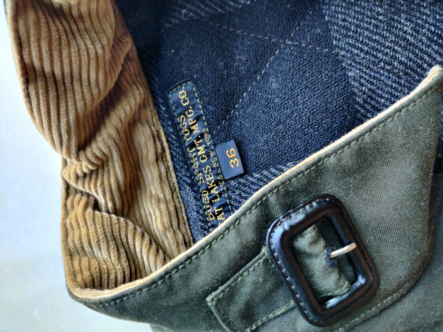 Freewheelers Black Bear 36 Waxed Jacket