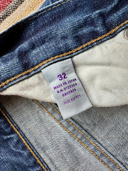 Prps Heavily Washed Distressed Jeans