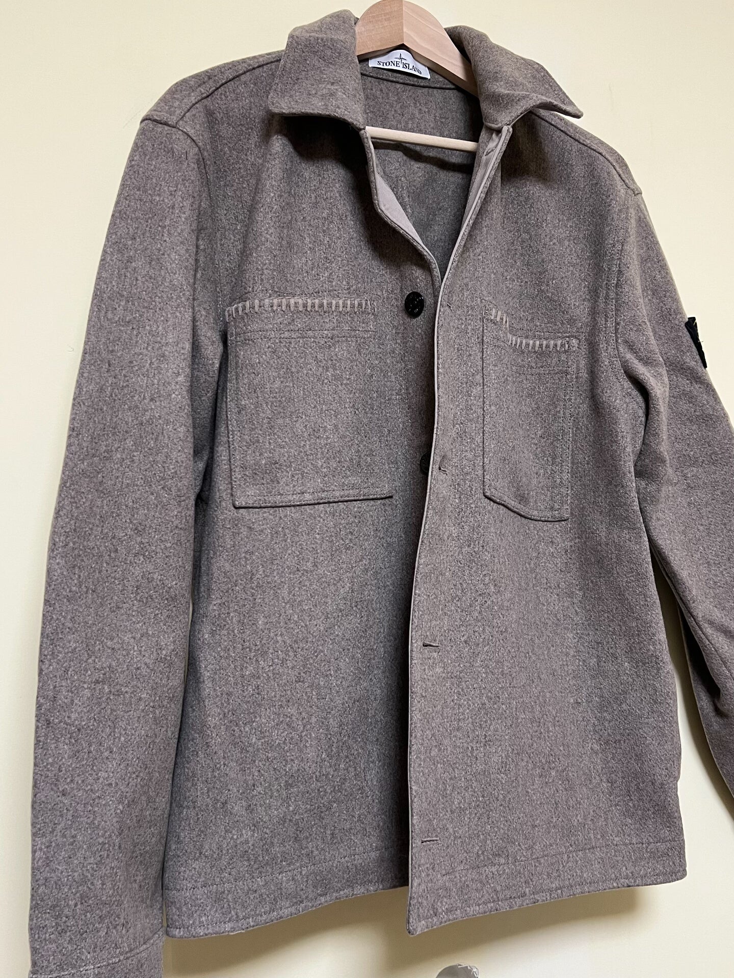 Stone Island FW23 Felt Overcoat