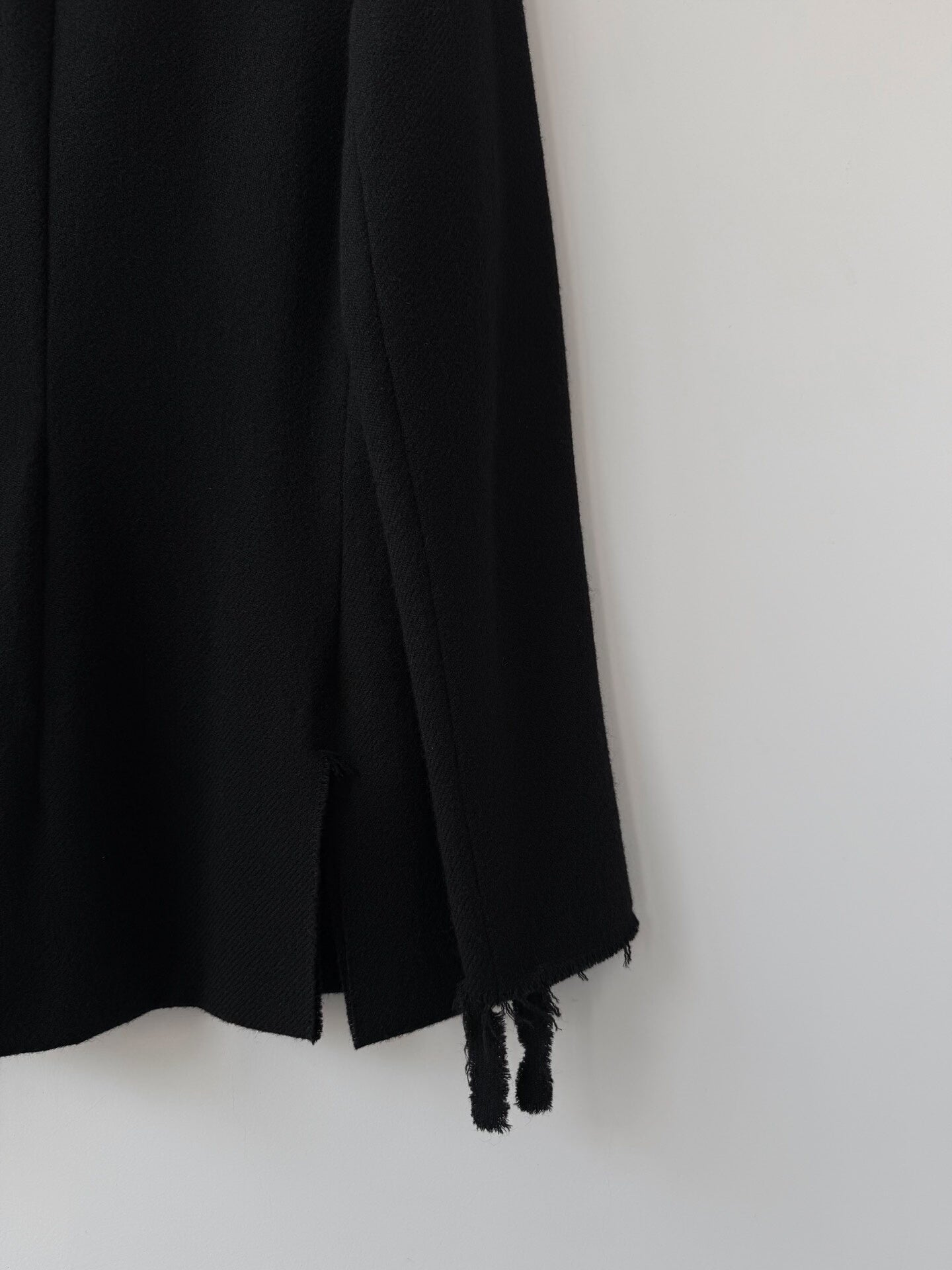 yohji yamamoto y's minimalist wool coat