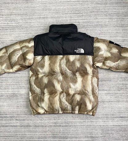 supreme tnff fur down jacket coat
