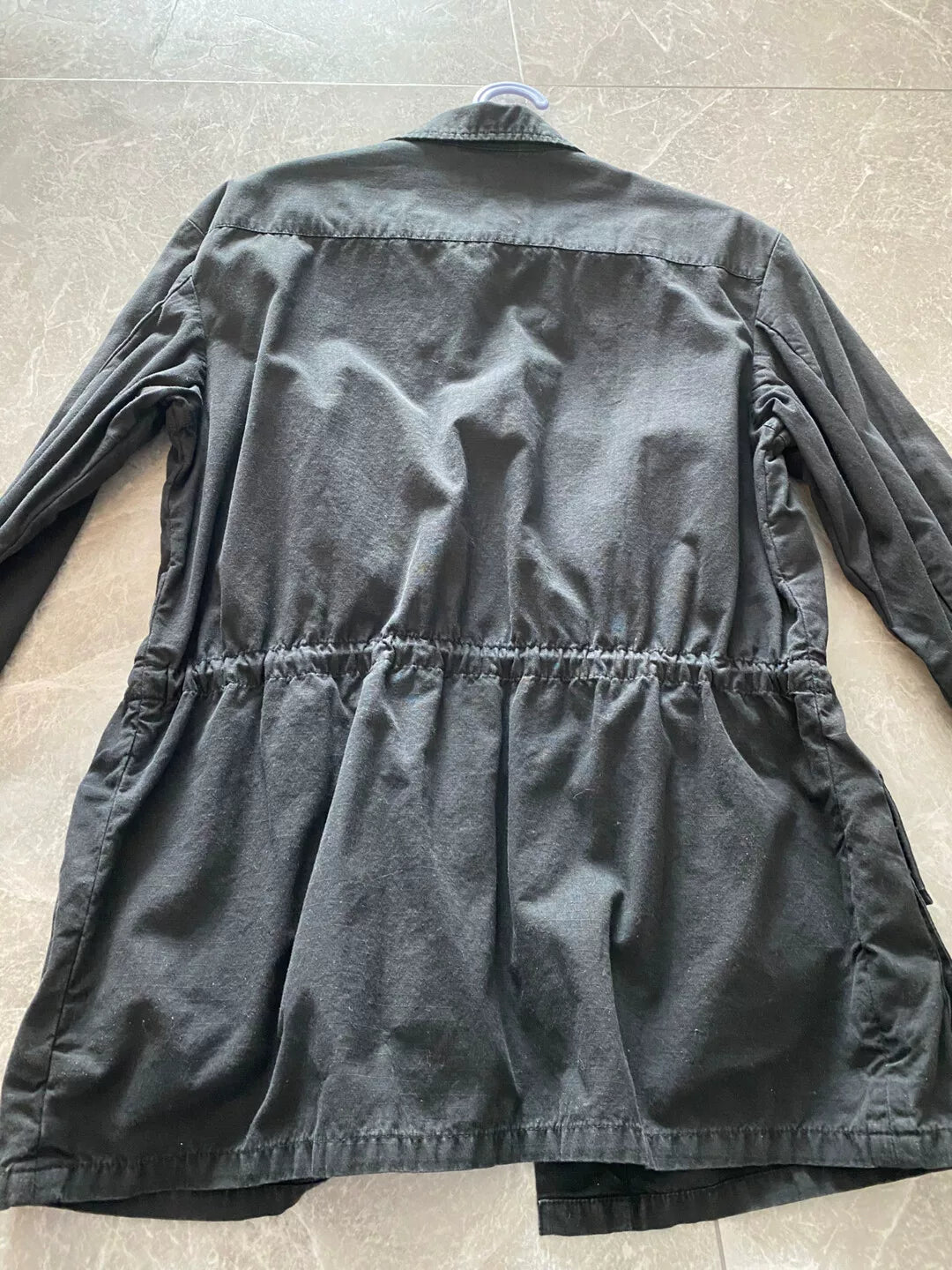 black military style M65 jacket