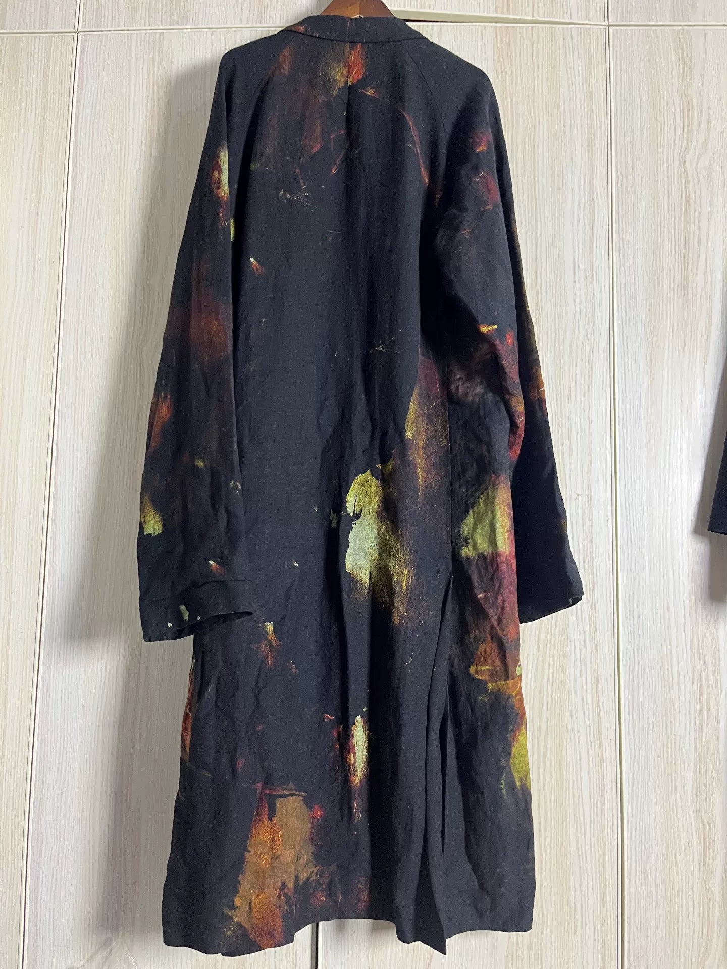 Yohji Yamamoto 24ss Oil Painting Coat