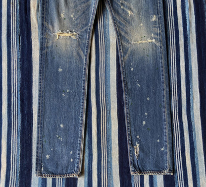 vintage washed denim jeans by prps noir