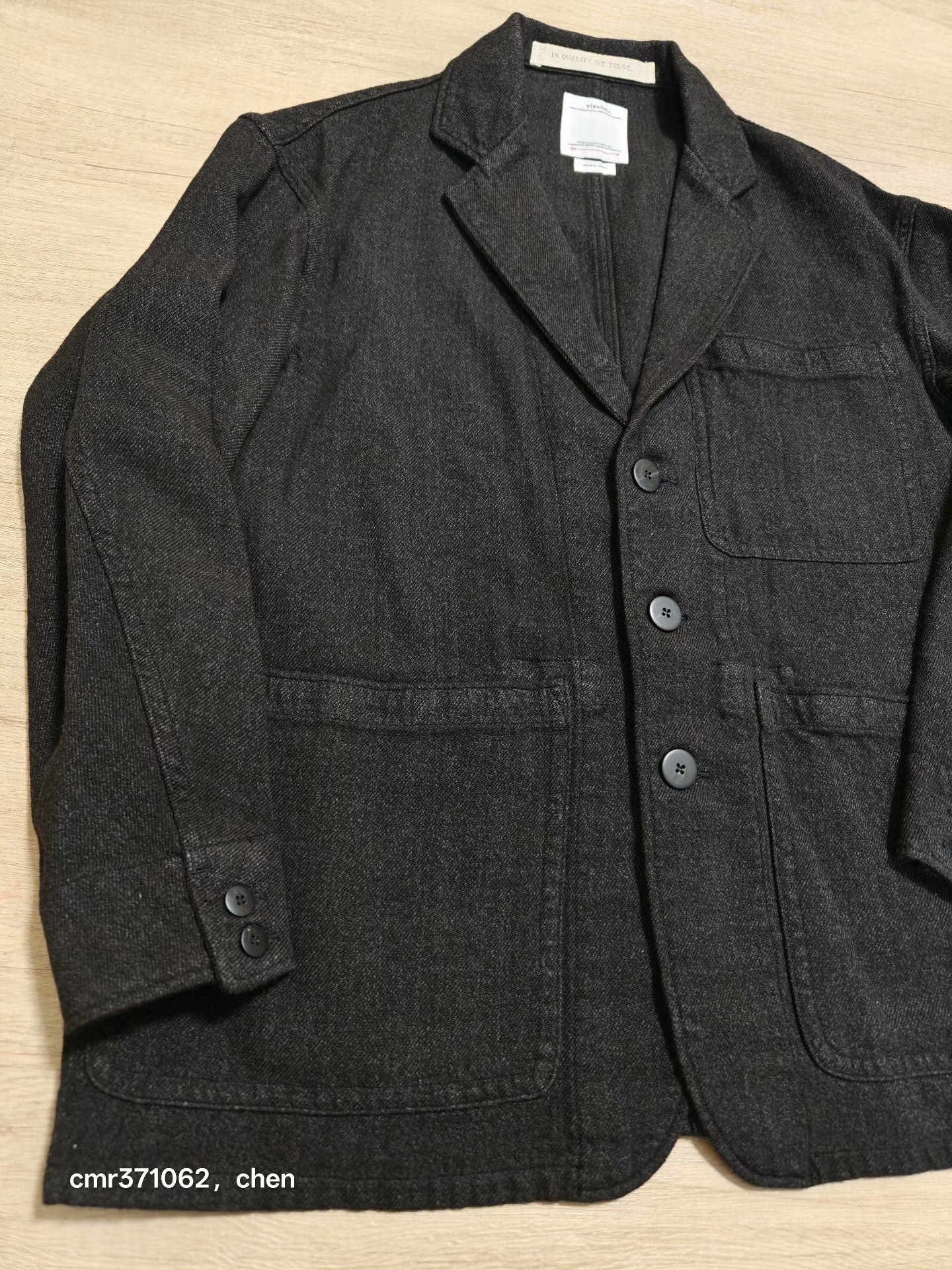 VISVIM 26SS RAILWOOD JKT