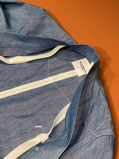 TAKAHIROMIYA.SHITA Light Denim Ribbon Shirt