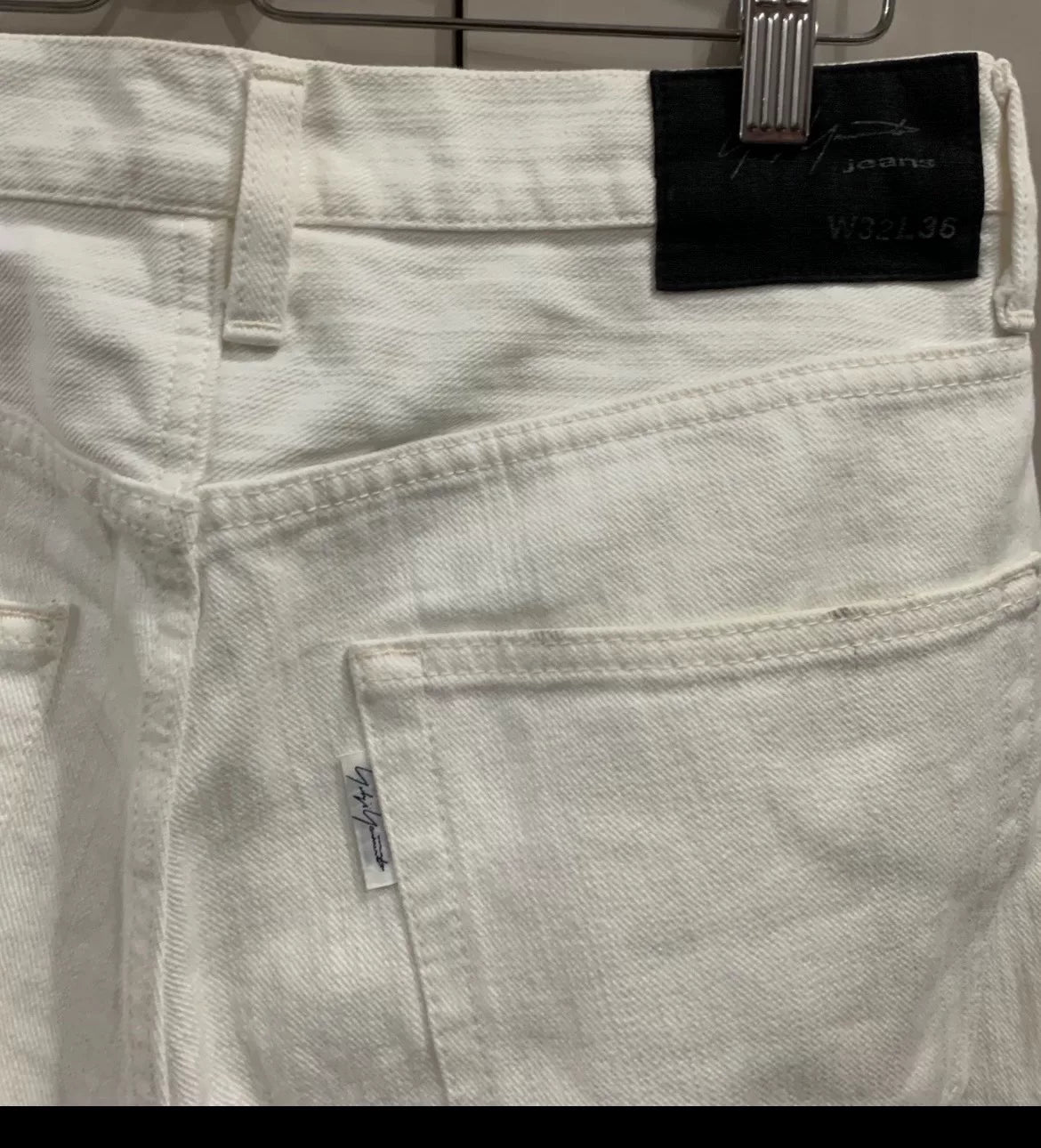 Yohji Yamamoto 05ss White Jeans