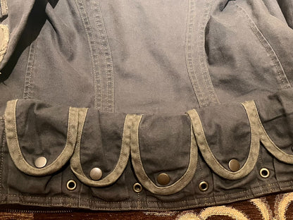 lgb early multi-pocket cargo jacket