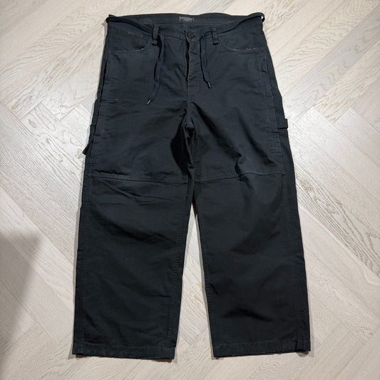Balenciaga Washed Distressed Cargo Pants