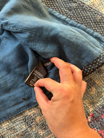 RRL Indigo Dyed Vintage Vest