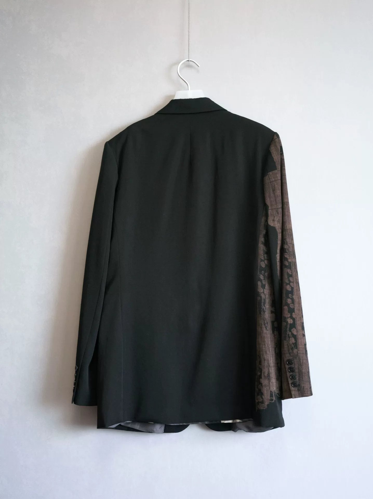 yohji yamamoto twin dye suit set