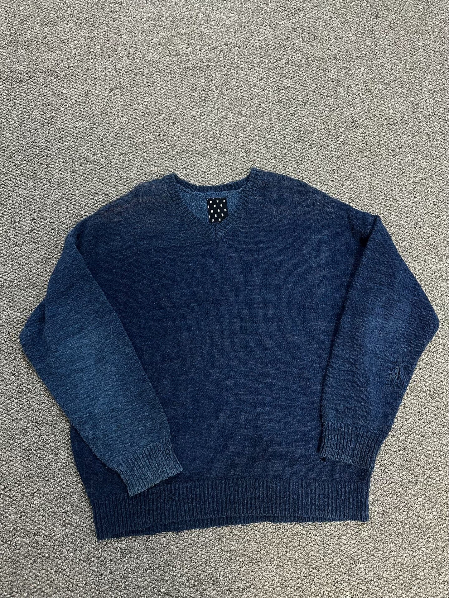 visvim Indigo Dyed Sweater