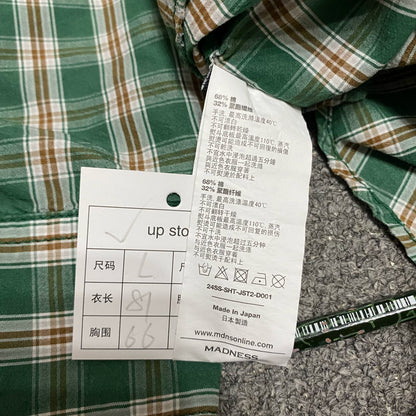 MADNESS 24SS Made in Japan Washed Plaid Shirt