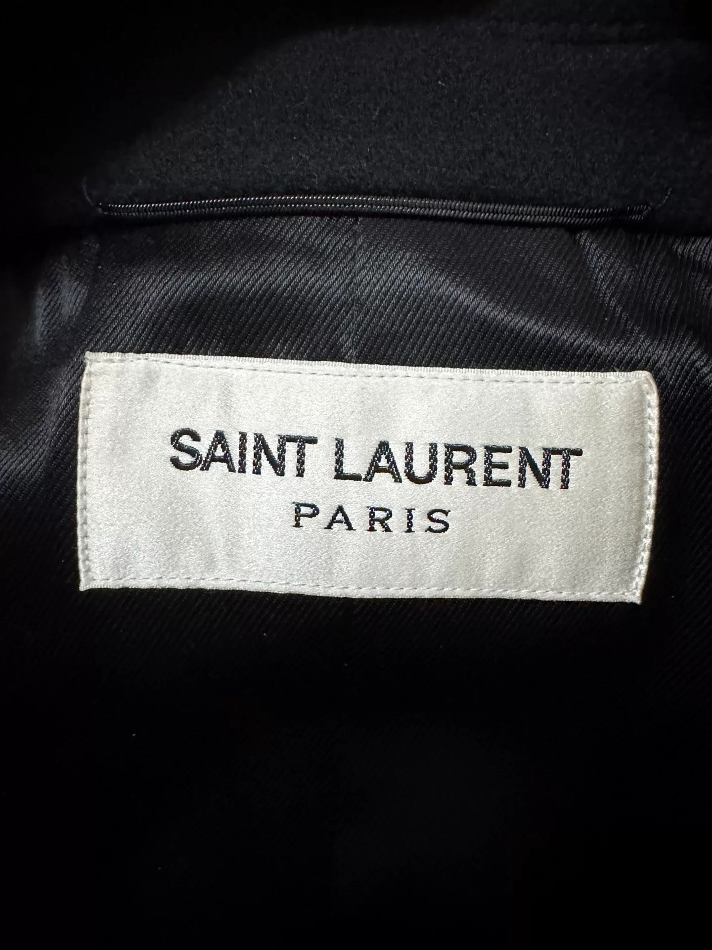 Saint Laurent Double-Breasted Coat
