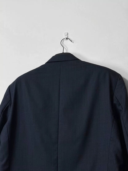RALPH LAUREN Navy Stripe Casual Blazer