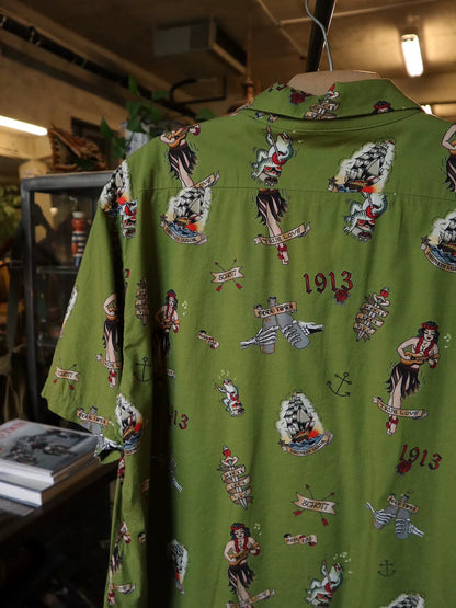 Schott NYC Old School Cuban Shirt
