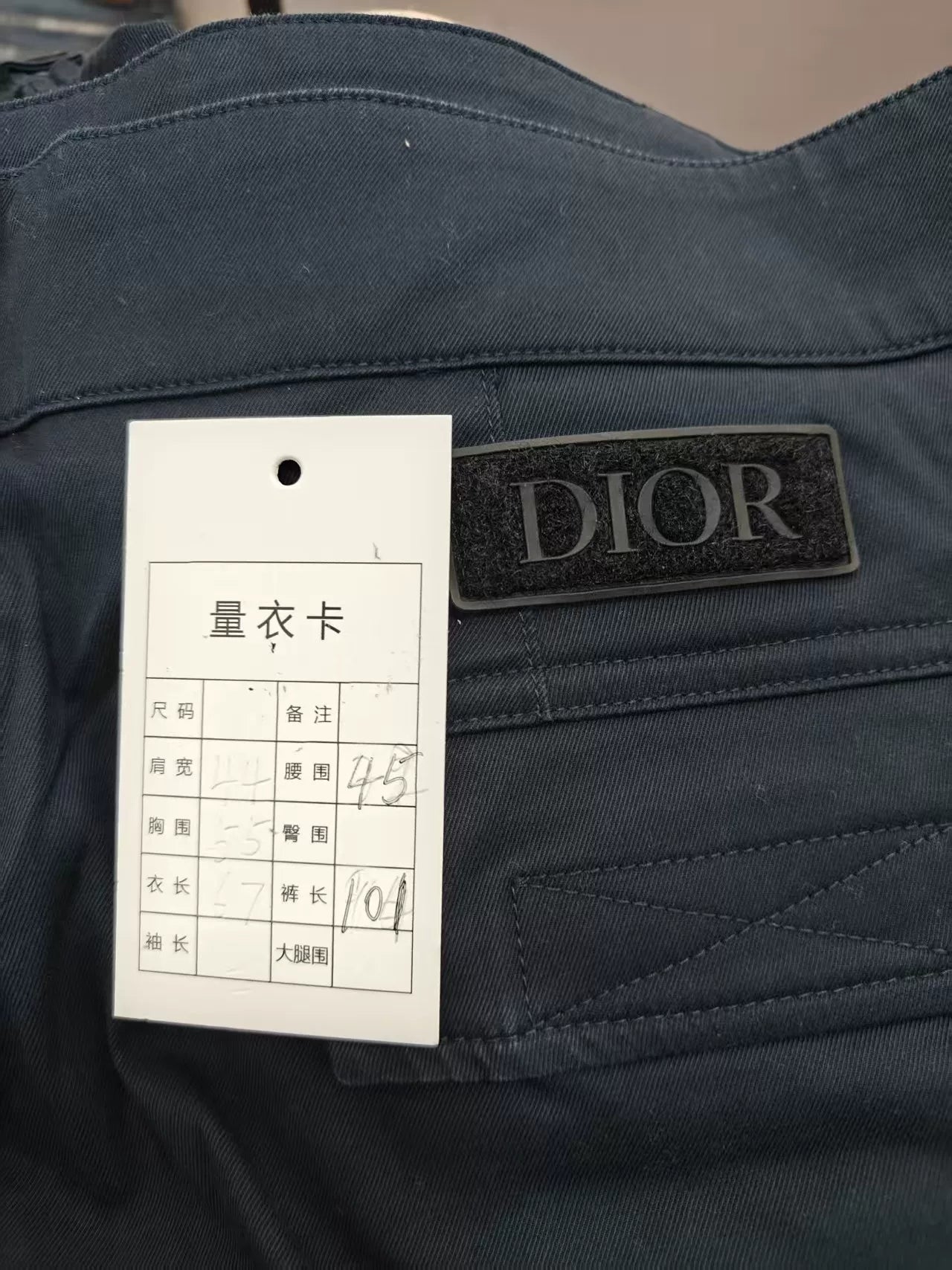 Dior Logo Cargo Pants for Sale