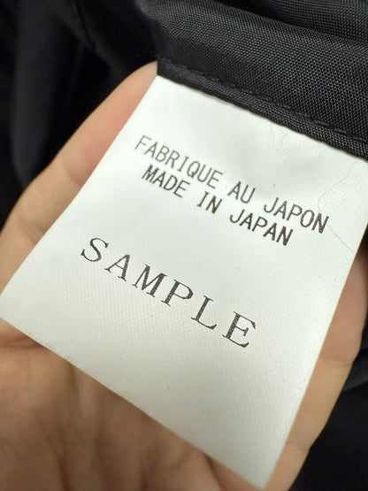 black shearling collar leather jacket