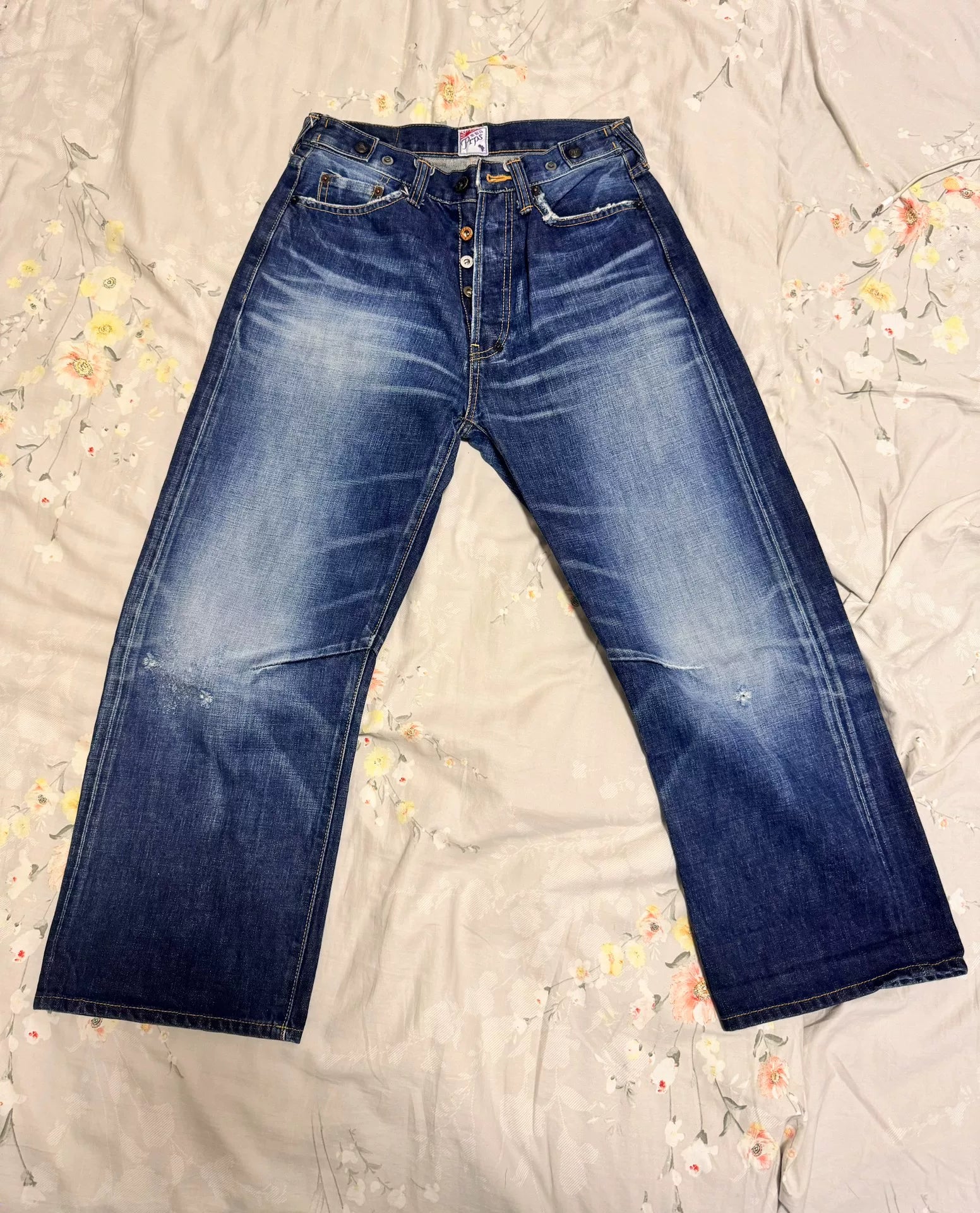 PRPS Japan Washed Distressed Jeans