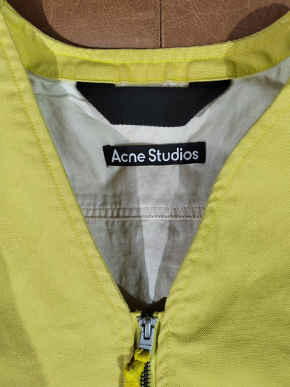 Acne Studios Smile Face Vest Yellow