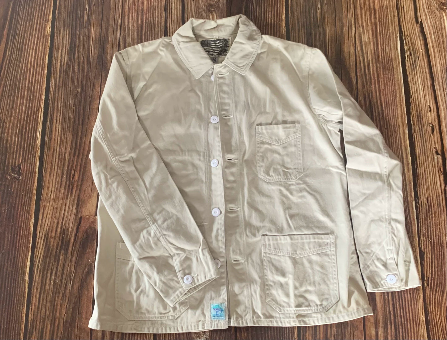 bootleggets freewheelers work jacket beige color