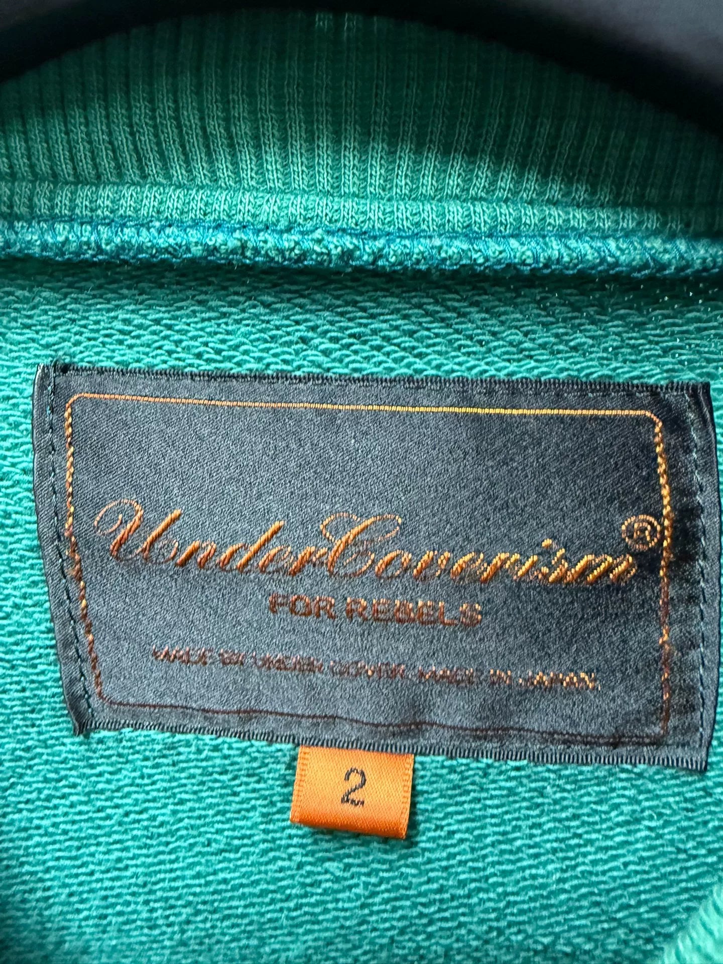 undercover cotton jacket with unique graphic design