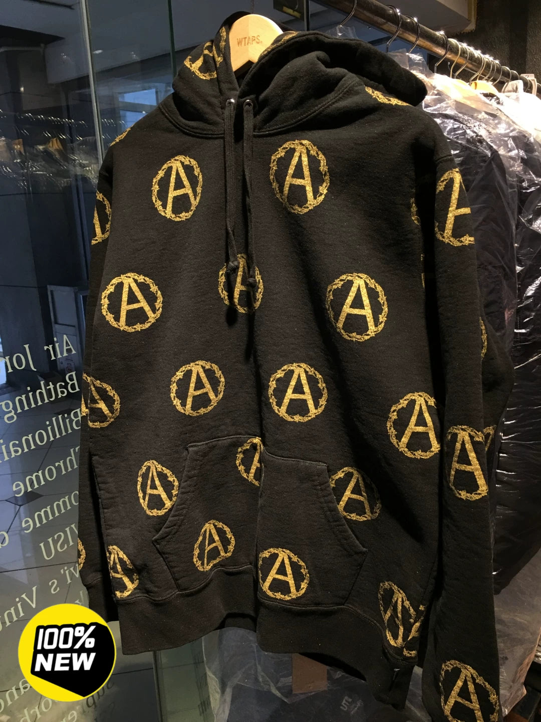 supreme x undercover anarchy hoodie medium