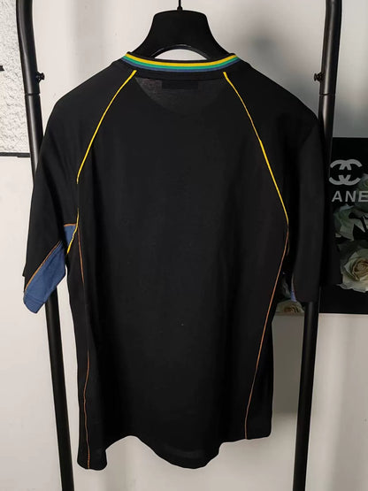 Prada Large Logo Short Sleeve Top