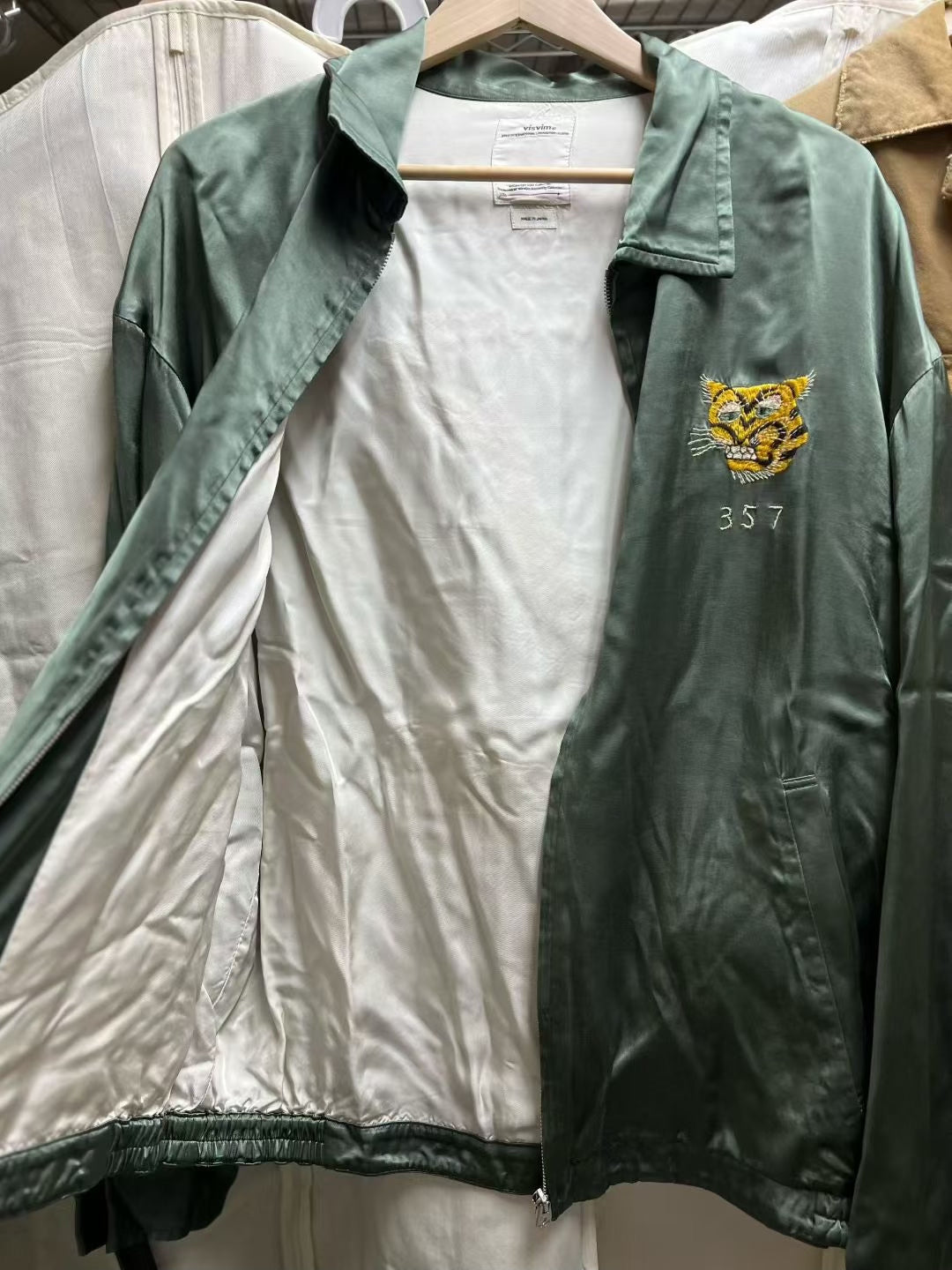 VISVIM REDSUN SOUVENIR JKT OLIVE