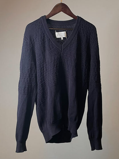 Maison Martin Margiela V-Neck Knitted Sweater