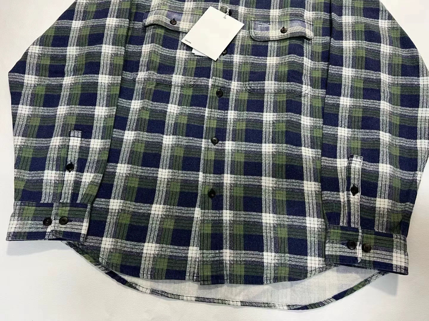 visvim 21AW Lumber Khadi Check Dmgd