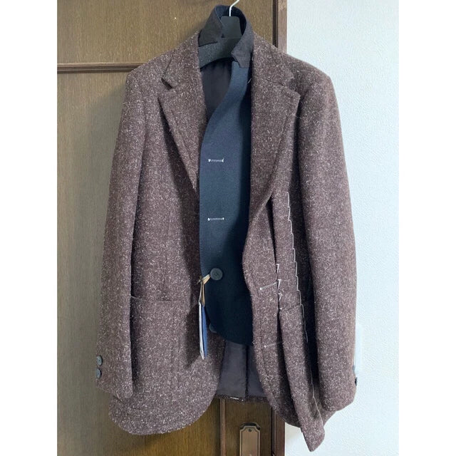 kolor 阿部润一 21aw 拼接西装