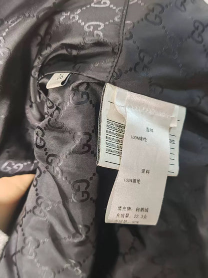 Authentic Gucci Black Down Vest