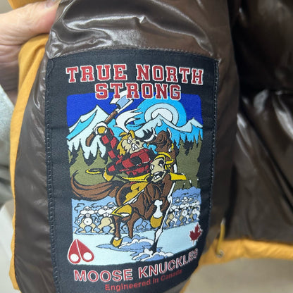 Moose Knuckles Yellow Down Vest for Men