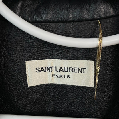 Saint Laurent 2017FW Black Leather Jacket