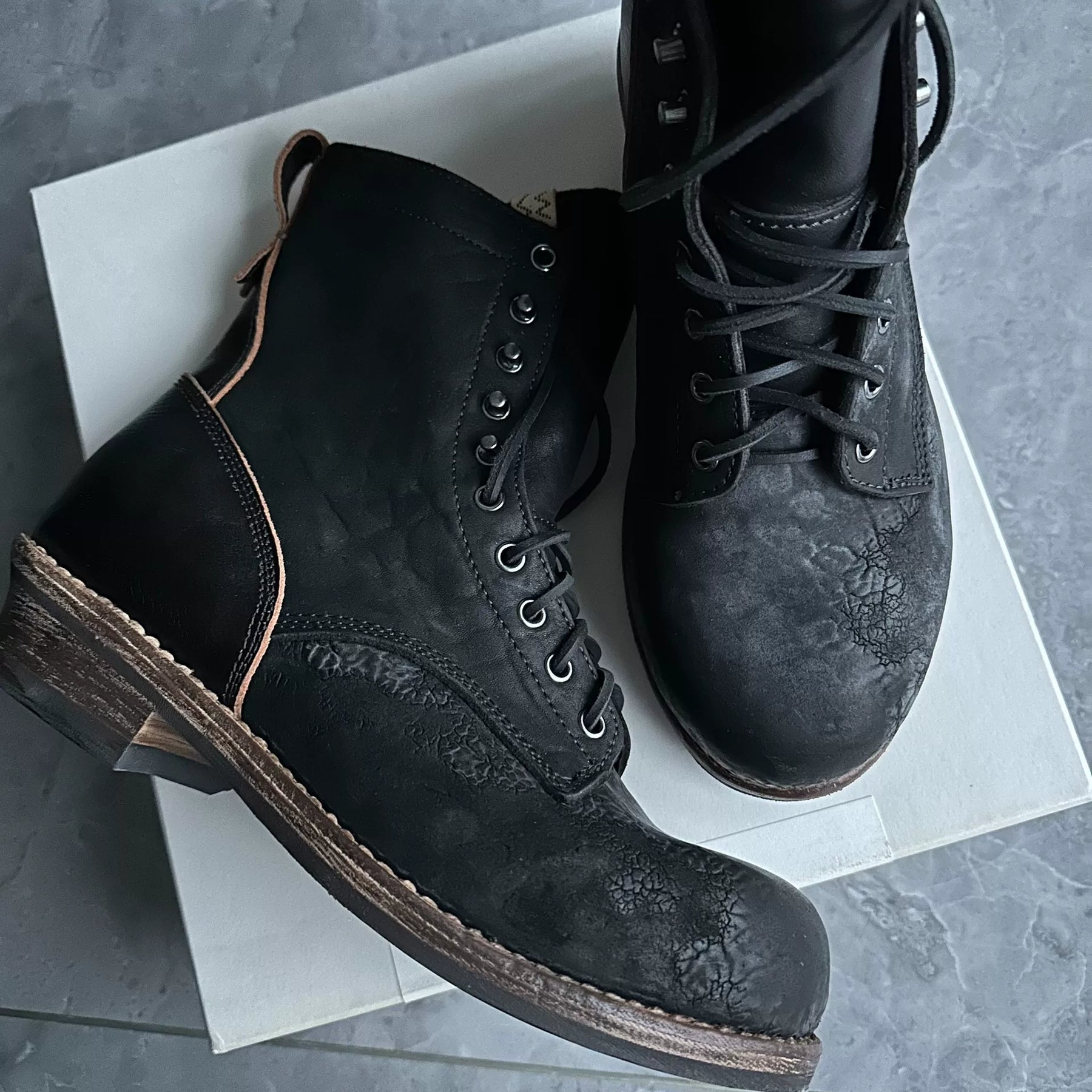 VISVIM POUNDMAKER-FOLK Work Boots M11