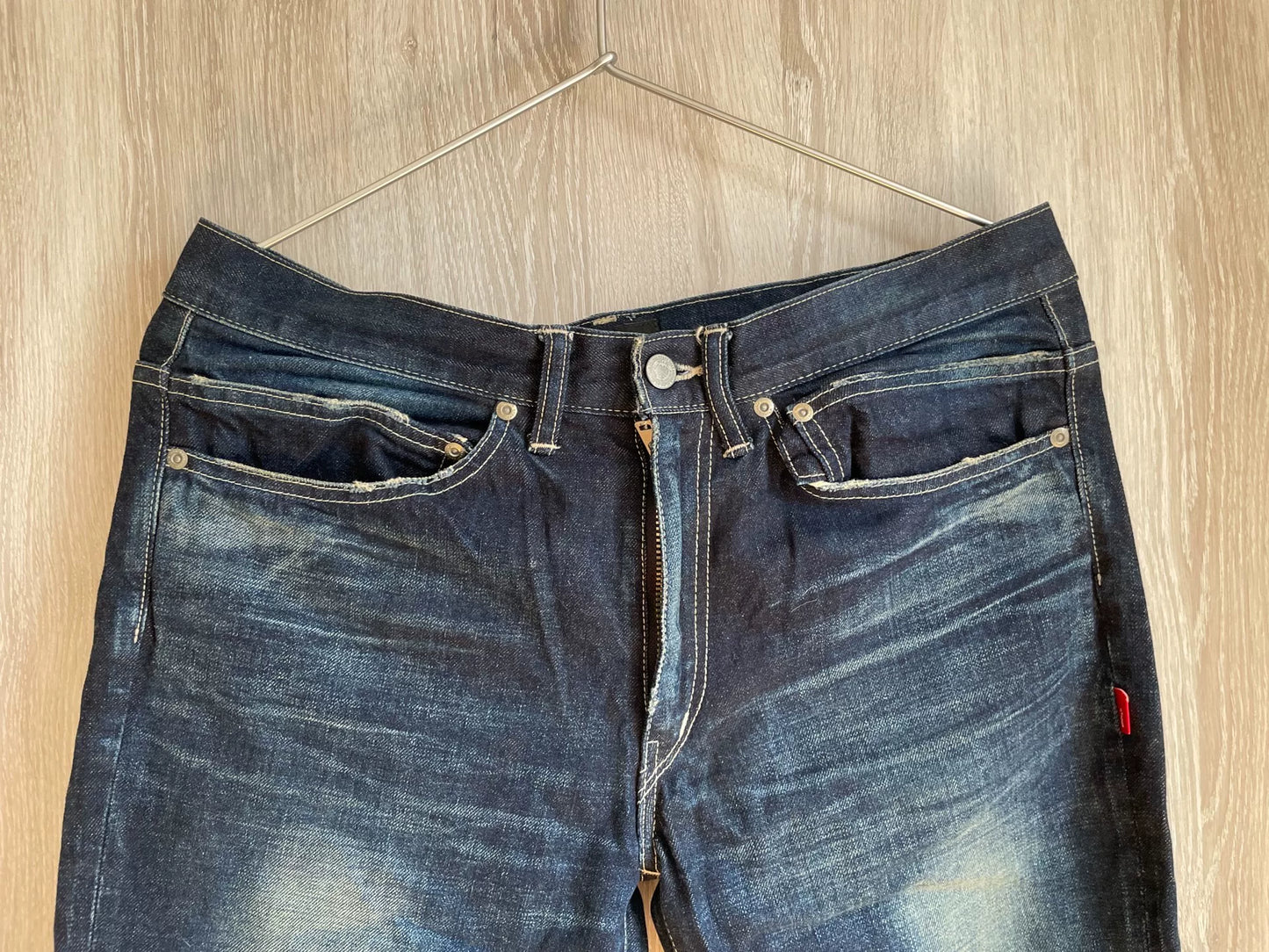 WTAPS 16AW Very Skinny Washed Jeans
