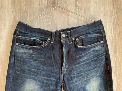 WTAPS 16AW Very Skinny Washed Jeans