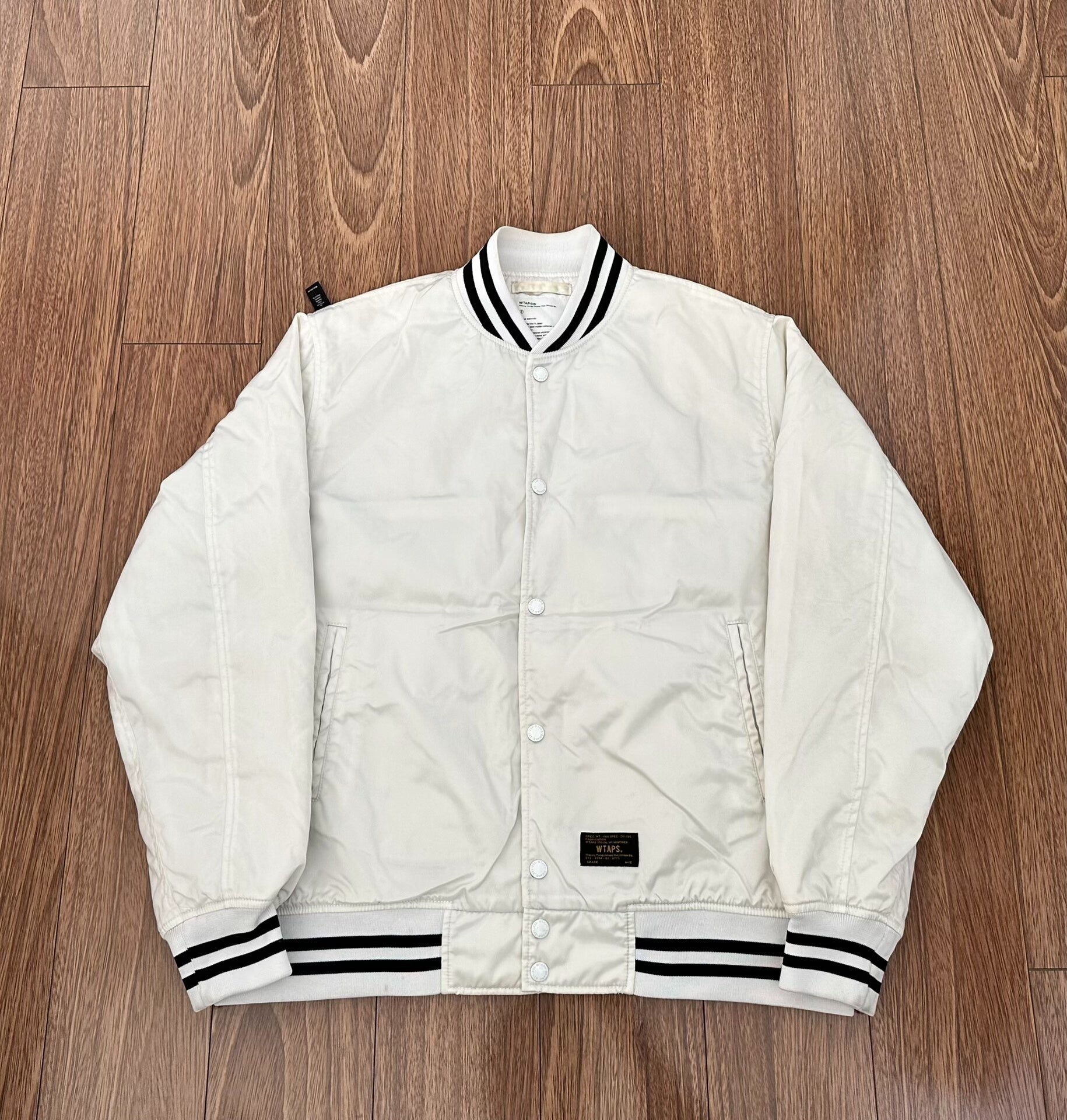 wtaps nylon twill double eagle jacket