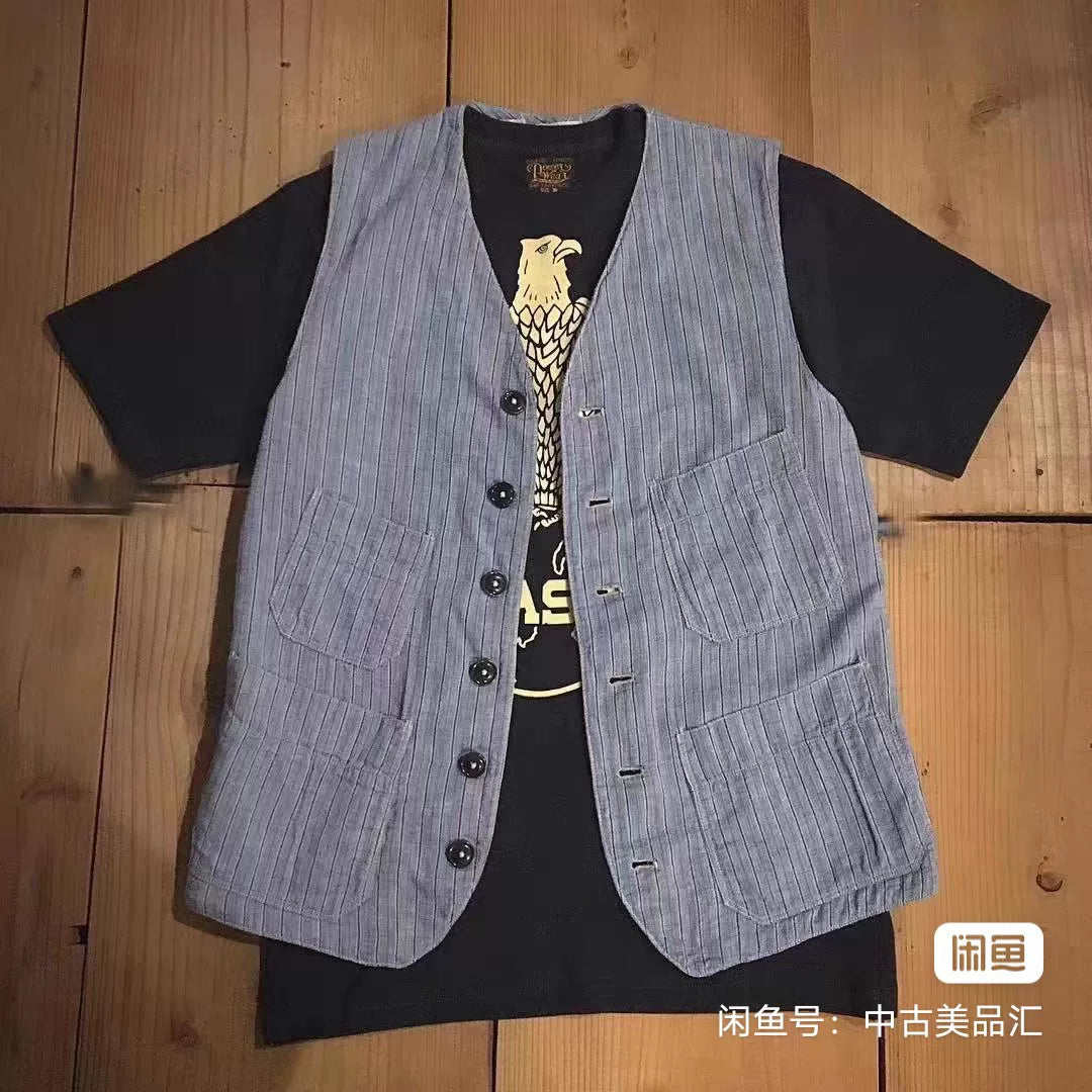 Vintage Freewheelers Striped Vest 2013 Edition