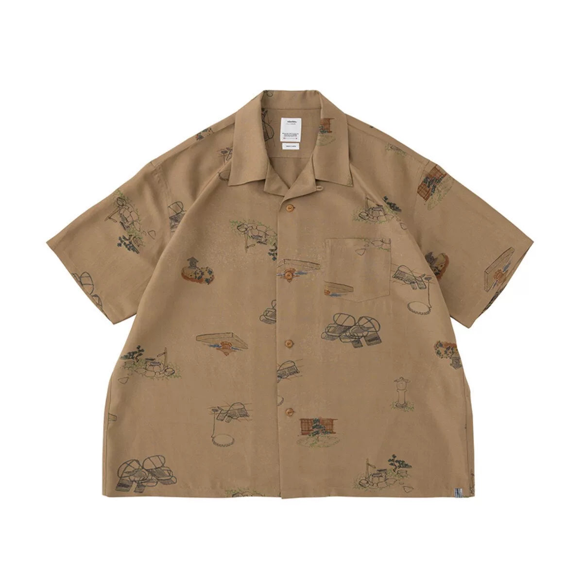 visvim 21ss Wallis S/S Garden Shirt