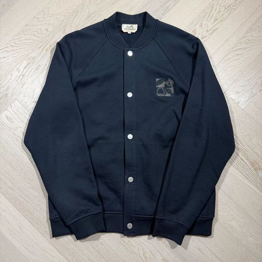 Hermès 'Metallerie au Carre' Baseball Jacket