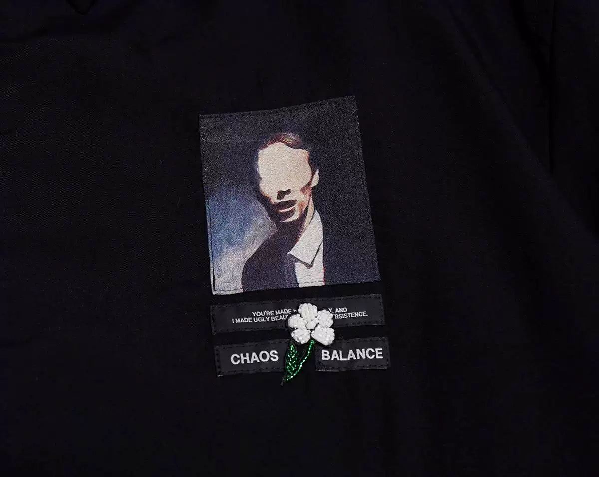 undercover black blouson jacket